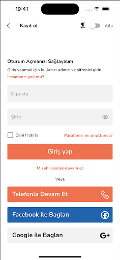 Online Yemek Siparişi -Neyiyek ekran görüntüsü