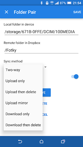 Dropsync PRO Key ekran görüntüsü