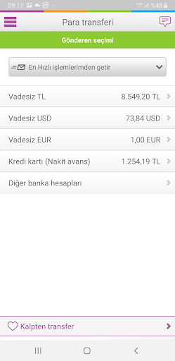 Enpara Bank Cep Şube ekran görüntüsü