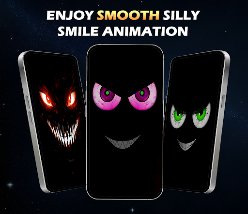 Silly Smiley Live Wallpaper ekran görüntüsü