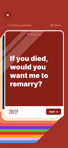 Deep Questions For Couples ekran görüntüsü