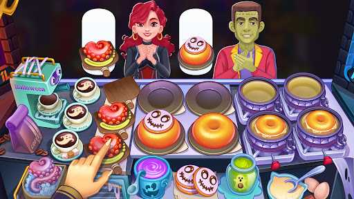Halloween Cooking Fever Chef ekran görüntüsü