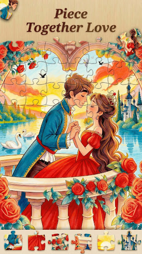 Valentine Jigsaw HD ekran görüntüsü