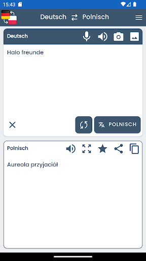 German Polish Translator ekran görüntüsü