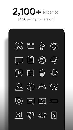 Lines - Icon Pack ekran görüntüsü
