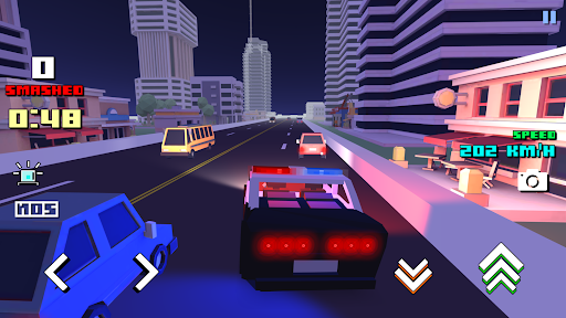 Blocky Car Racer - yarış oyunu ekran görüntüsü
