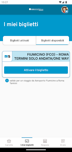 Rome Airport Bus ekran görüntüsü