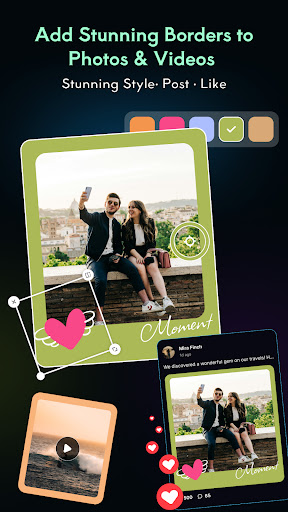 Photo Video Border Social Post ekran görüntüsü