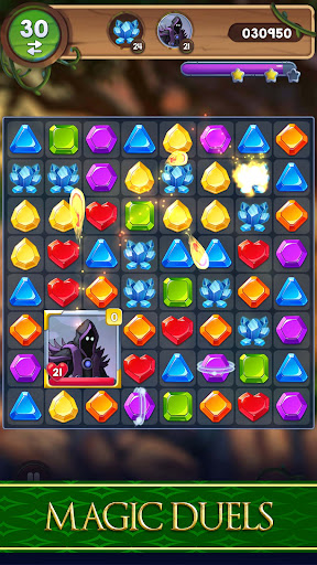 Avalon Jewels Match-3 ekran görüntüsü