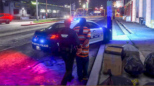 Police car Chase Game Offline ekran görüntüsü