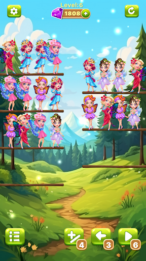 Sort princesses-fairy game ekran görüntüsü