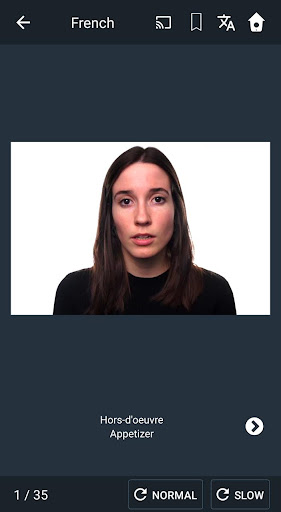 Fransızca öğren. Fransızca kon ekran görüntüsü