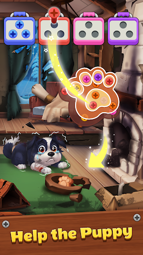 Screw Up Family: Story Puzzle ekran görüntüsü