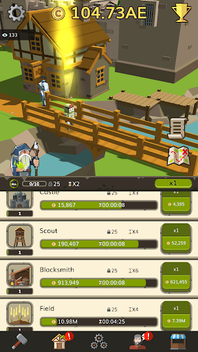 Medieval: Idle Tycoon Game ekran görüntüsü