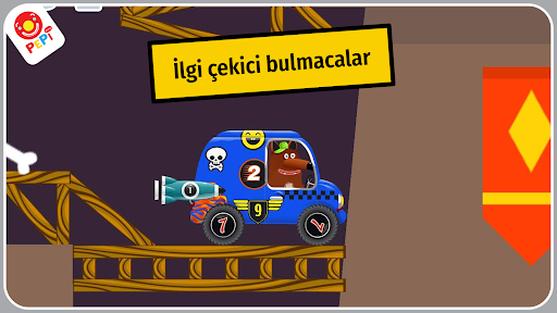Pepi Ride: komik araba yarışı ekran görüntüsü