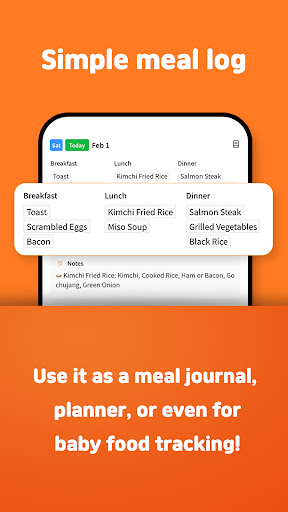MealLog - Meal Planner ekran görüntüsü