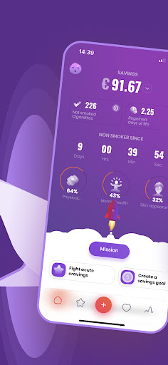 Smoxy: Sigarayı bırakmak ekran görüntüsü