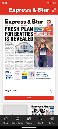 Express & Star Newspaper ekran görüntüsü