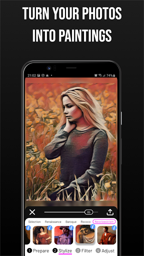 Paintation: Famous Art Filters ekran görüntüsü