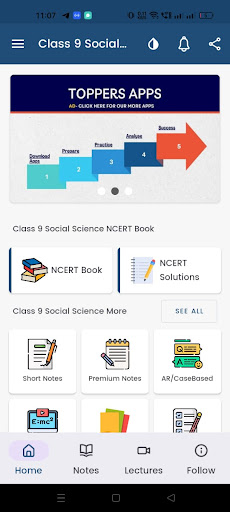 Class 9 Social Science NCERT ekran görüntüsü
