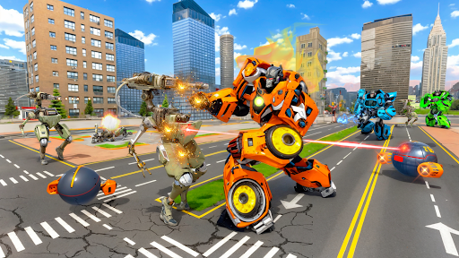 Wolf Robot Transform Car Games ekran görüntüsü