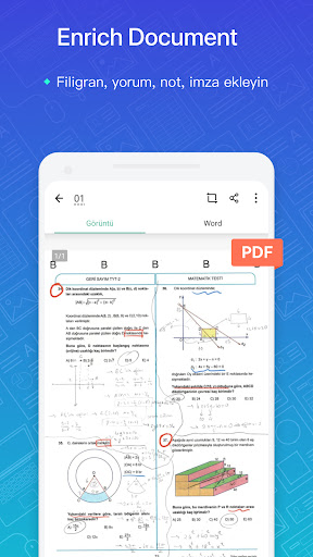 CamScanner - pdf için tarayıcı ekran görüntüsü