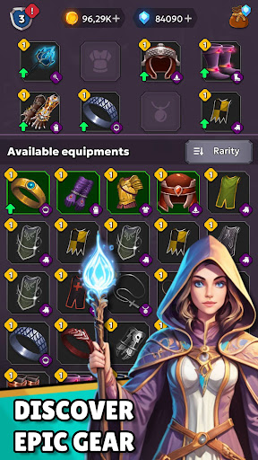 Idle Tower Defense: RPG Wizard ekran görüntüsü