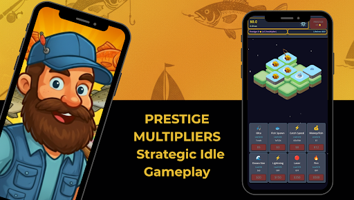Idle Space Fishing Tycoon ekran görüntüsü