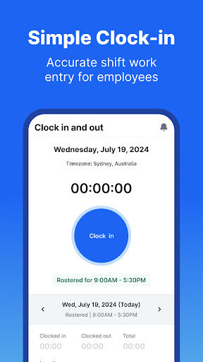 Employee Timesheets Scheduling ekran görüntüsü