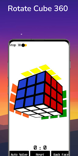 Rubik's Cube Solver - 3D Cube ekran görüntüsü