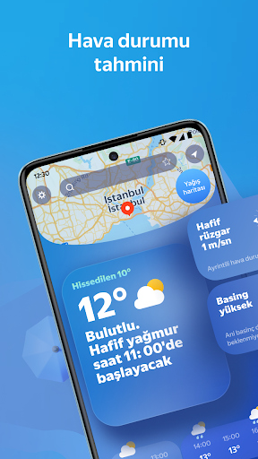 Yandex Hava Durumu ekran görüntüsü
