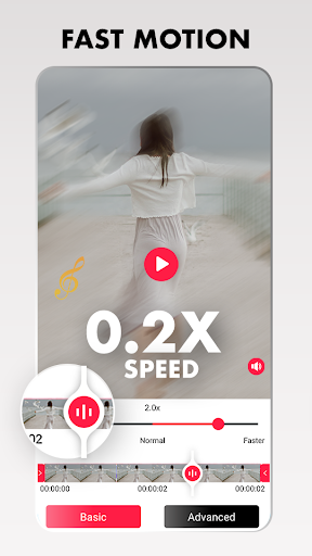 Ağır Hızlı Hareket Video Yapıc ekran görüntüsü