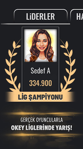 Sedef Okey ekran görüntüsü
