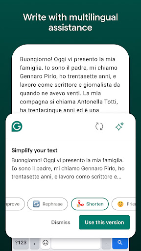 Grammarly-AI Writing Assistant ekran görüntüsü