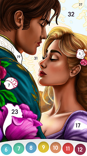 Color By Number For Adults ekran görüntüsü