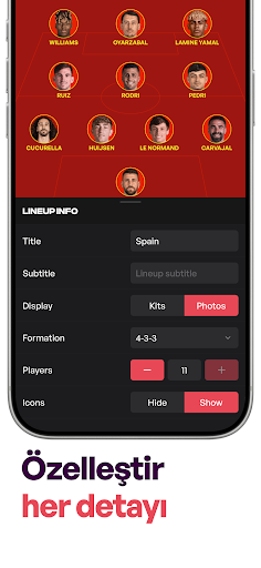 MyLineups - Lineup Builder ekran görüntüsü