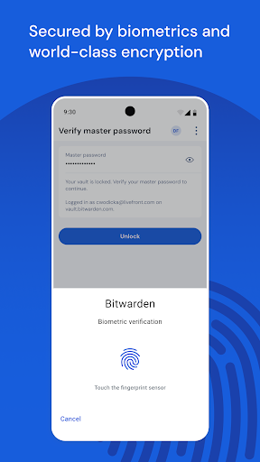 Bitwarden Parola Yöneticisi ekran görüntüsü