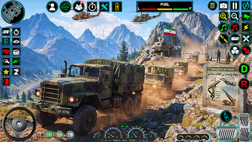 US Military Truck Cargo Game ekran görüntüsü