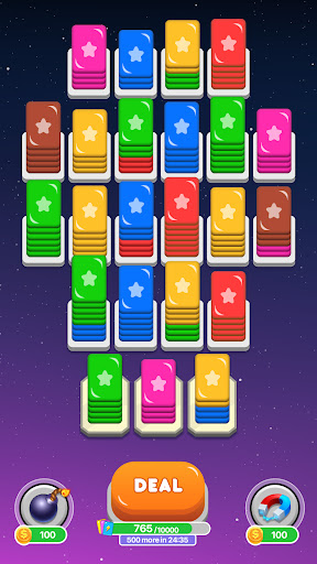 Card Shuffle - Color Sorting ekran görüntüsü
