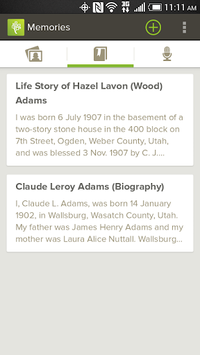 FamilySearch Memories ekran görüntüsü