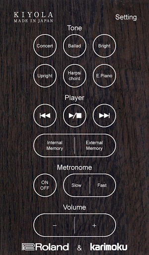 KIYOLA Remote Control ekran görüntüsü
