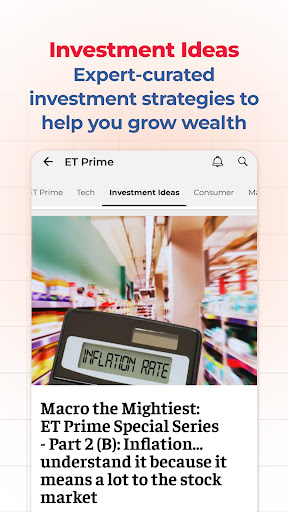 ET Markets: Stock Tools & News ekran görüntüsü