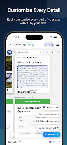 AI App Builder - FlutterPilot ekran görüntüsü