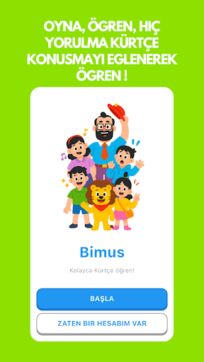 Bimus - Kürtçe Öğren ! ekran görüntüsü