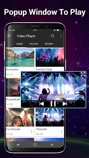 Android için Video Oynatıcı ekran görüntüsü