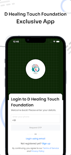 D HEALING TOUCH FOUNDATION ekran görüntüsü