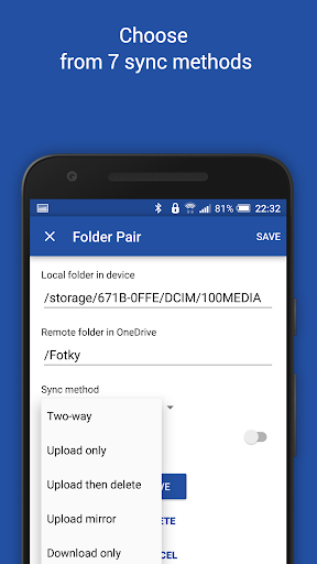 OneSync: Autosync for OneDrive ekran görüntüsü