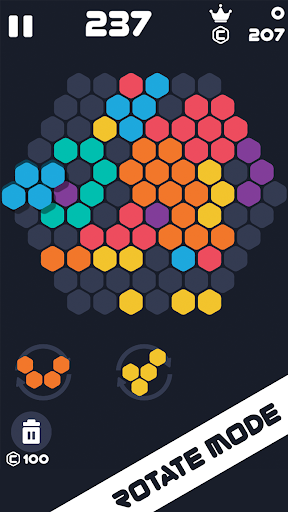 Hexa Brick: Hexagon Block 1010 ekran görüntüsü