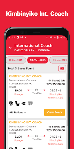 Kimbinyiko Int. Coach ekran görüntüsü