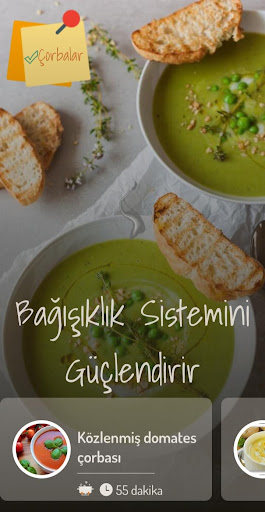 Çorbalar ekran görüntüsü